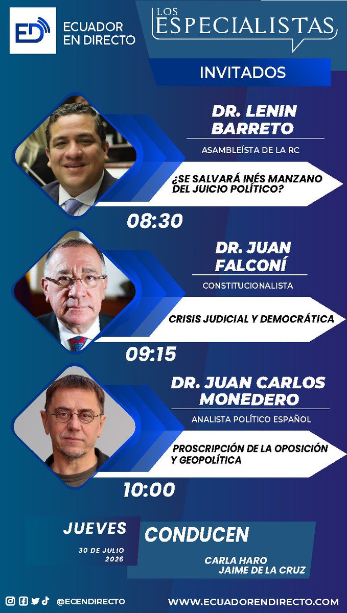 Ecuador En Directo tweet media
