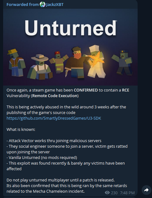 vx-underground tweet media