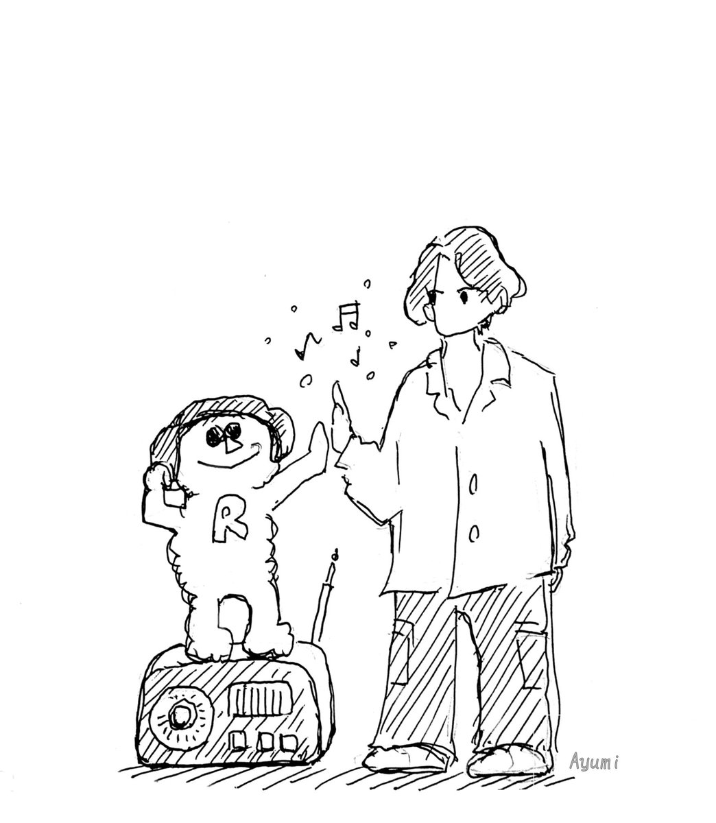 mi_yu_ami's tweet photo. #ホキモトラジオ
#fanart https://t.co/4d2MavWVit
