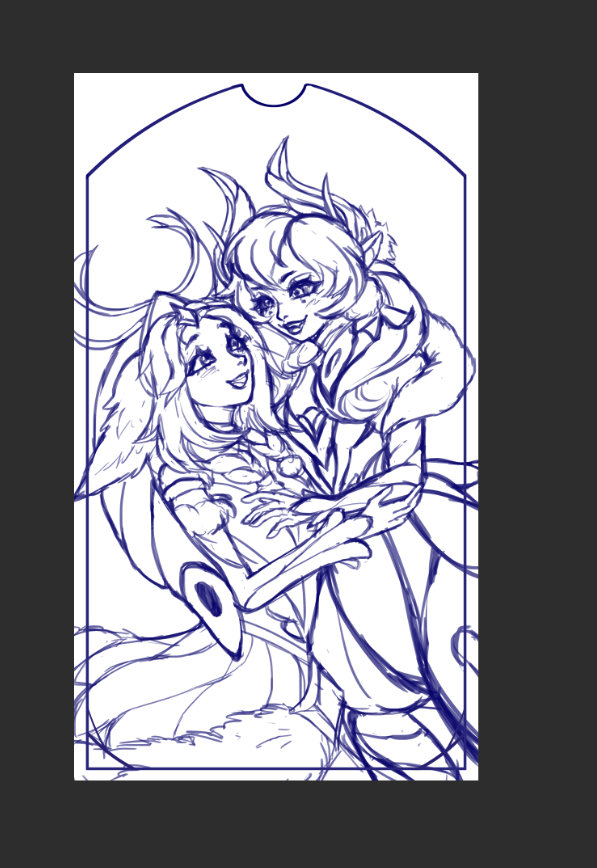 irareverie's tweet photo. dreamweaver wip 💫🦋 https://t.co/1Eymn48WEy