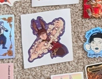Quezeel's tweet photo. @sapphoi_ found him! tysm for trading 🌸🌟 https://t.co/IOgXoEu9se