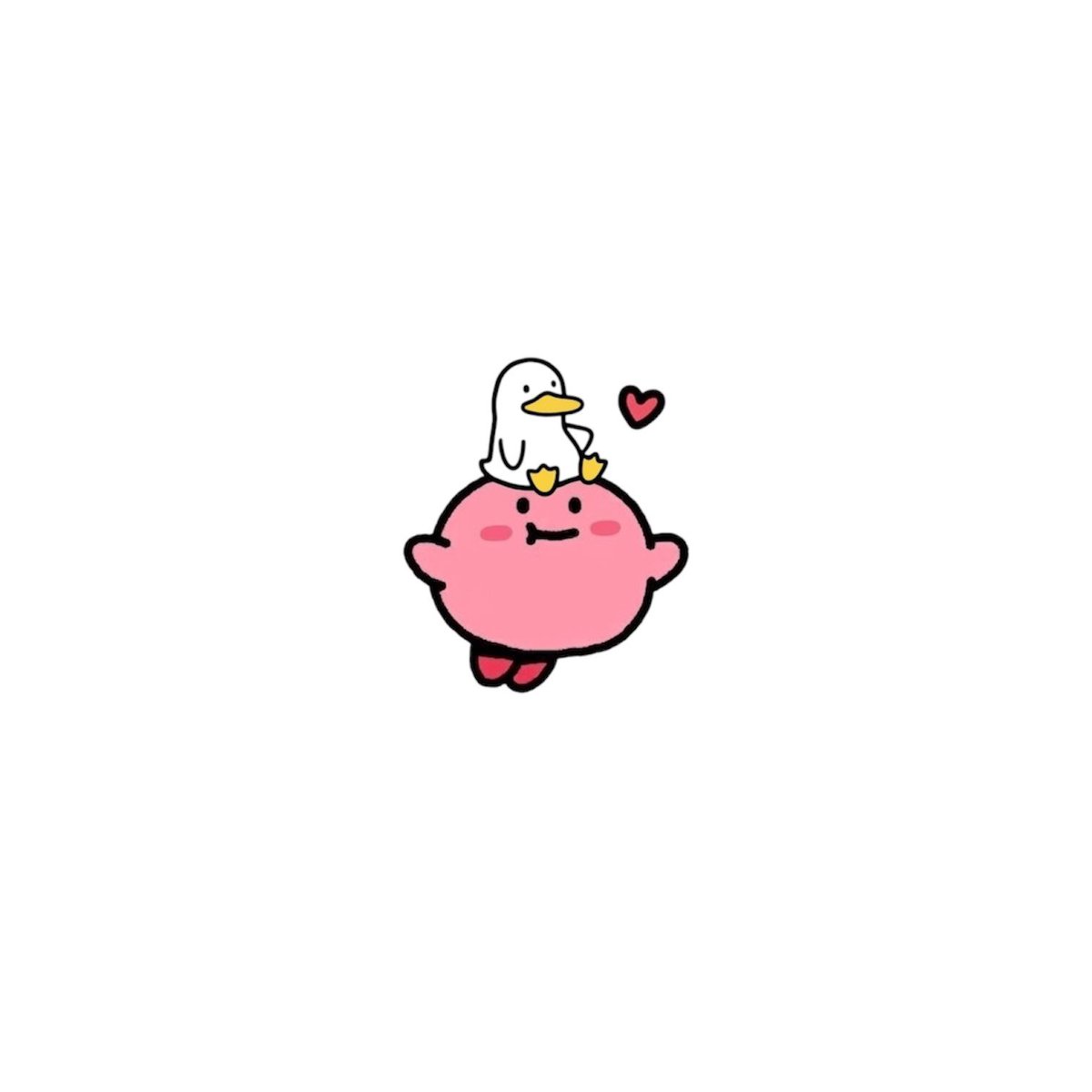 justadubduck's tweet photo. dub n kirby 💗 https://t.co/XZyQQV6IzZ