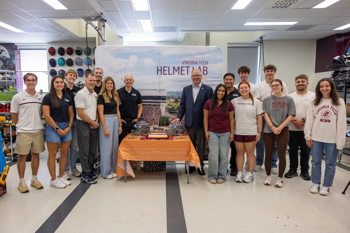 ICTASVT's tweet photo. Today we celebrate 15 years of the #VirginiaTech Helmet Ratings! Here's to the next 15 years of research &amp; innovation! 🎉 https://t.co/NjMuUMw9ED