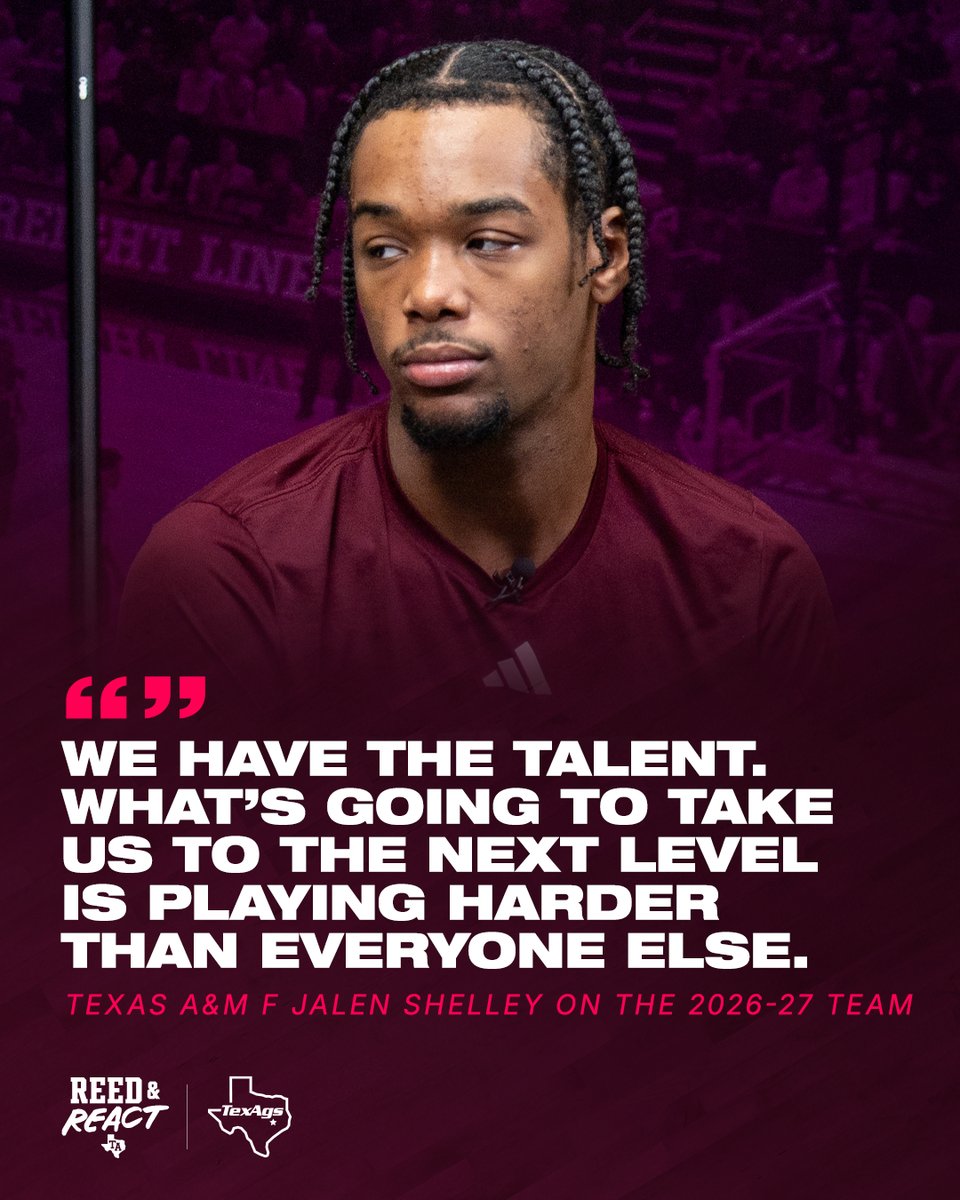 TexAgs's tweet photo. Level 🆙

@JalenShelley | @TXAggiesUnited | #GigEm https://t.co/LGxr6mUvjL