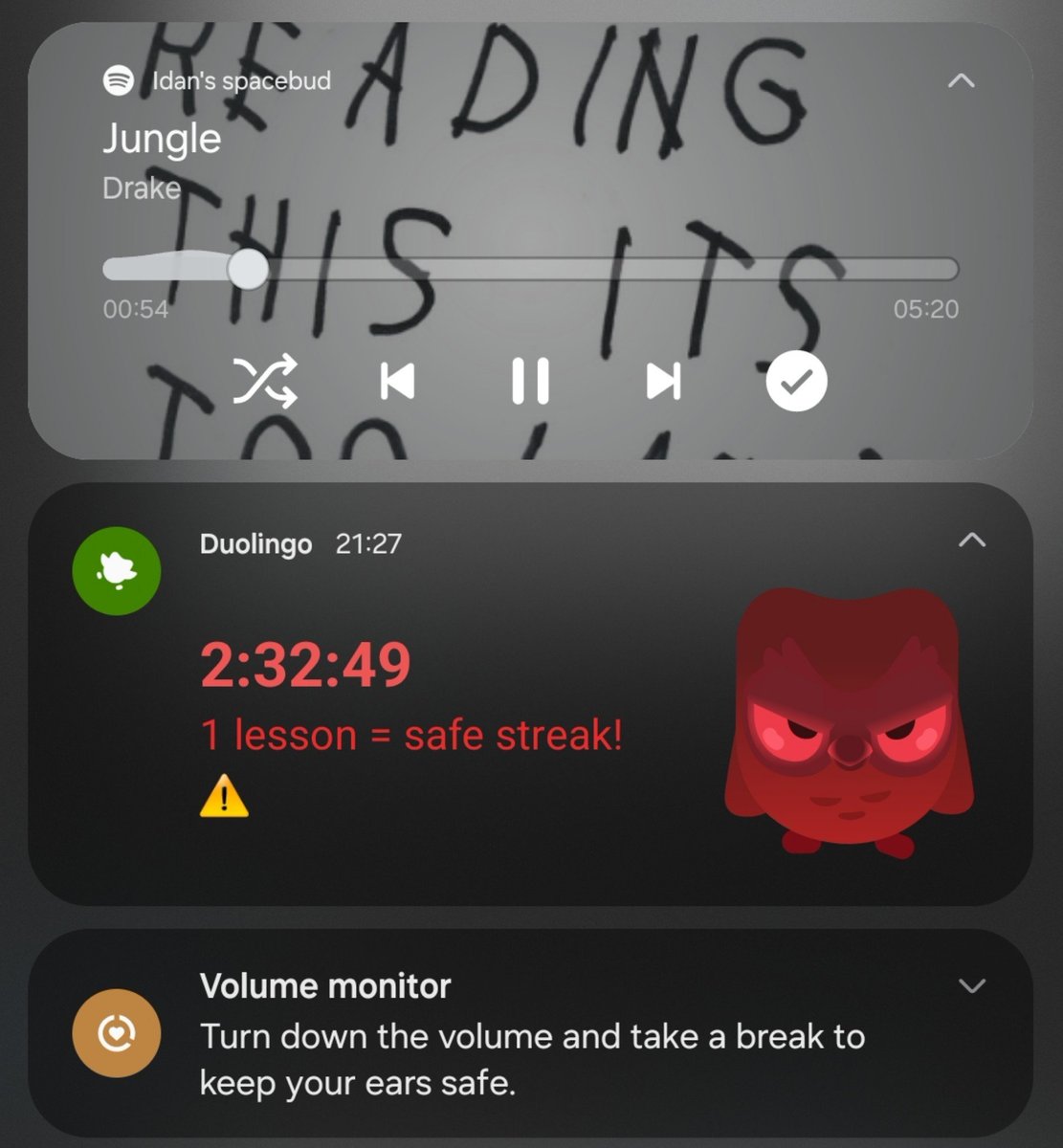 el_mhour's tweet photo. Fuck the streak, and fuck your owl, duolingo🖕 https://t.co/nR3xQyBfNC