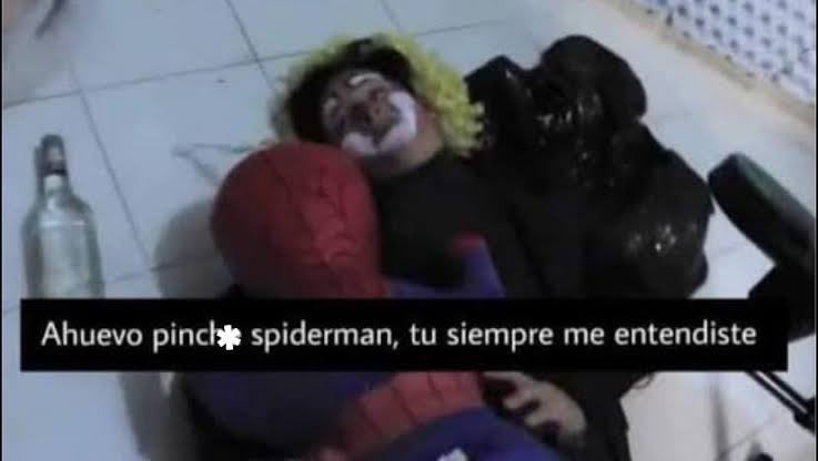 davidjmnzyt's tweet photo. te amo pinche Spiderman https://t.co/ZClTneJcbh
