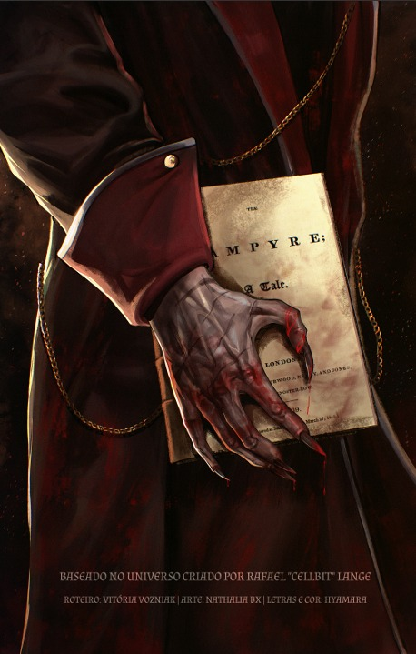 realitasnews's tweet photo. "Nós gostamos dessa história. Poderíamos entrar para assistir?"

Vampyre é a nova webcomic de Ordem Paranormal disponiblizada gratuitamente nos Arquivos Secretos de julho! 

Com roteiro de Vitória Voznkiak e arte de Nathalia BX, o conteúdo está disponível gratuitamente em https://t.co/LO2mjlPt7u