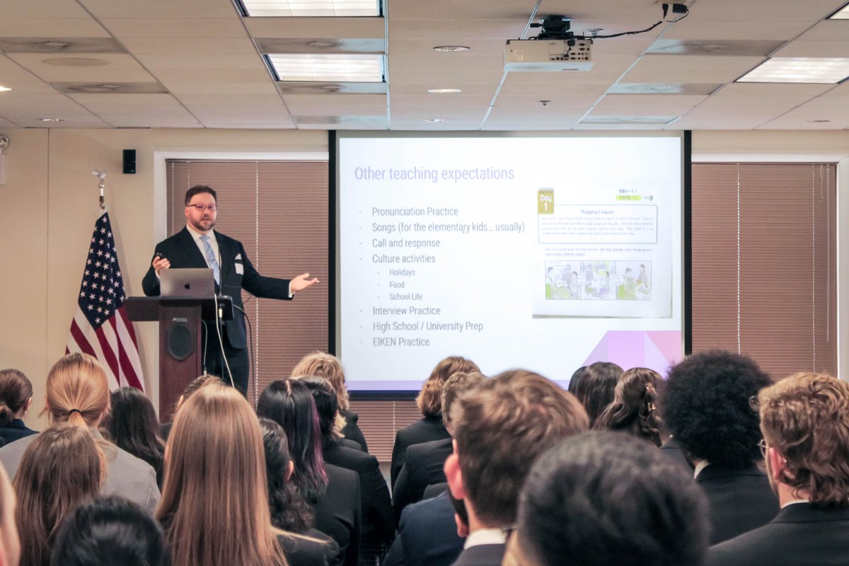 JpnCons_Chicago's tweet photo. On July 24th, our Consulate hosted a Pre-Departure Orientation for the 2026 @JETProgram participants. The next day, they departed to begin their new adventures across Japan as ALTs &amp; CIRs. Congrats to all and we wish you a successful &amp; rewarding experience! #JETProgram https://t.co/6i88VyqLN2