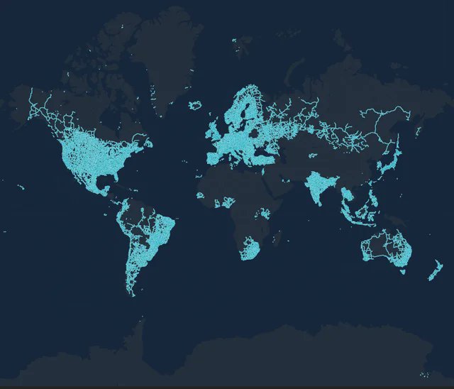 stats_planet's tweet photo. @TerribleMaps A Map of Google Street View https://t.co/bqFWolJK6T