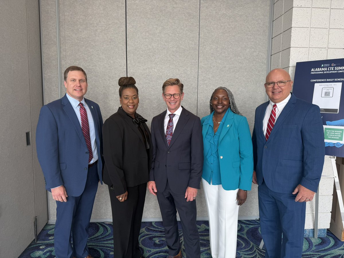 egmackey's tweet photo. Great morning in Mobile kicking off the annual CTE Summer Professional Development Conferenceโappreciate all these educators do to help prepare students for the workplace #WorkforceDevelopment #CareerTechEd #WeTeachAlabama https://t.co/CysKfEmB6l