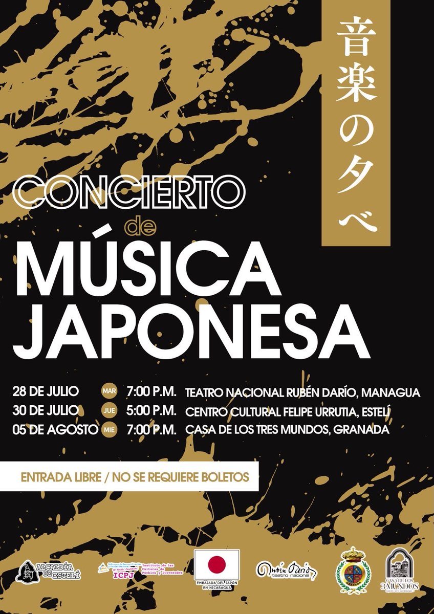 EmbJapoNica's tweet photo. ¡Nuestra próxima parada es Estelí! 
📅 Mañana 
🕔 5:00 p. m. 
📍 Centro Cultural Felipe Urrutia 
🎟️ Entrada gratuita 
Si desean acompañarnos, les recomendamos llegar con tiempo, ya que esperamos compartir otra tarde muy especial junto a ustedes💗 💫 https://t.co/VLzo4SElZB