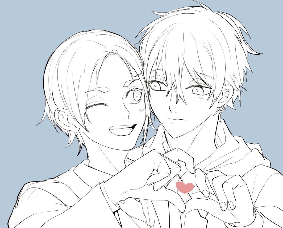 satoimoimo3's tweet photo. 表紙を描き始めた💜🤍
いつものすれ違いラブコメ https://t.co/CHbe79TVsl