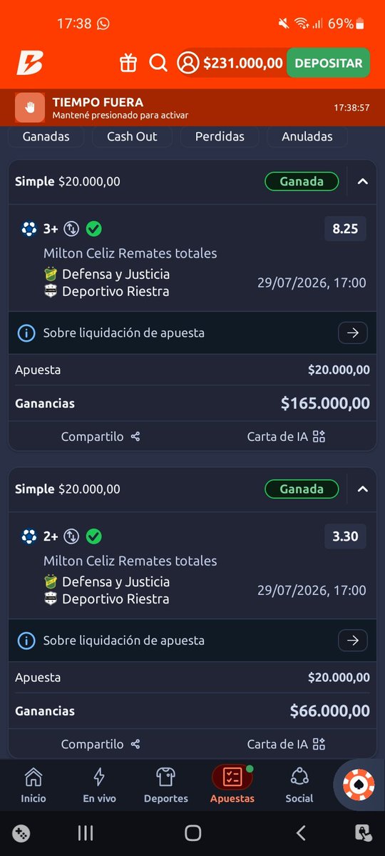 MattAbraham14's tweet photo. @trixapuestas Una puta locura amigo 👌 https://t.co/UvtEcd0MP5