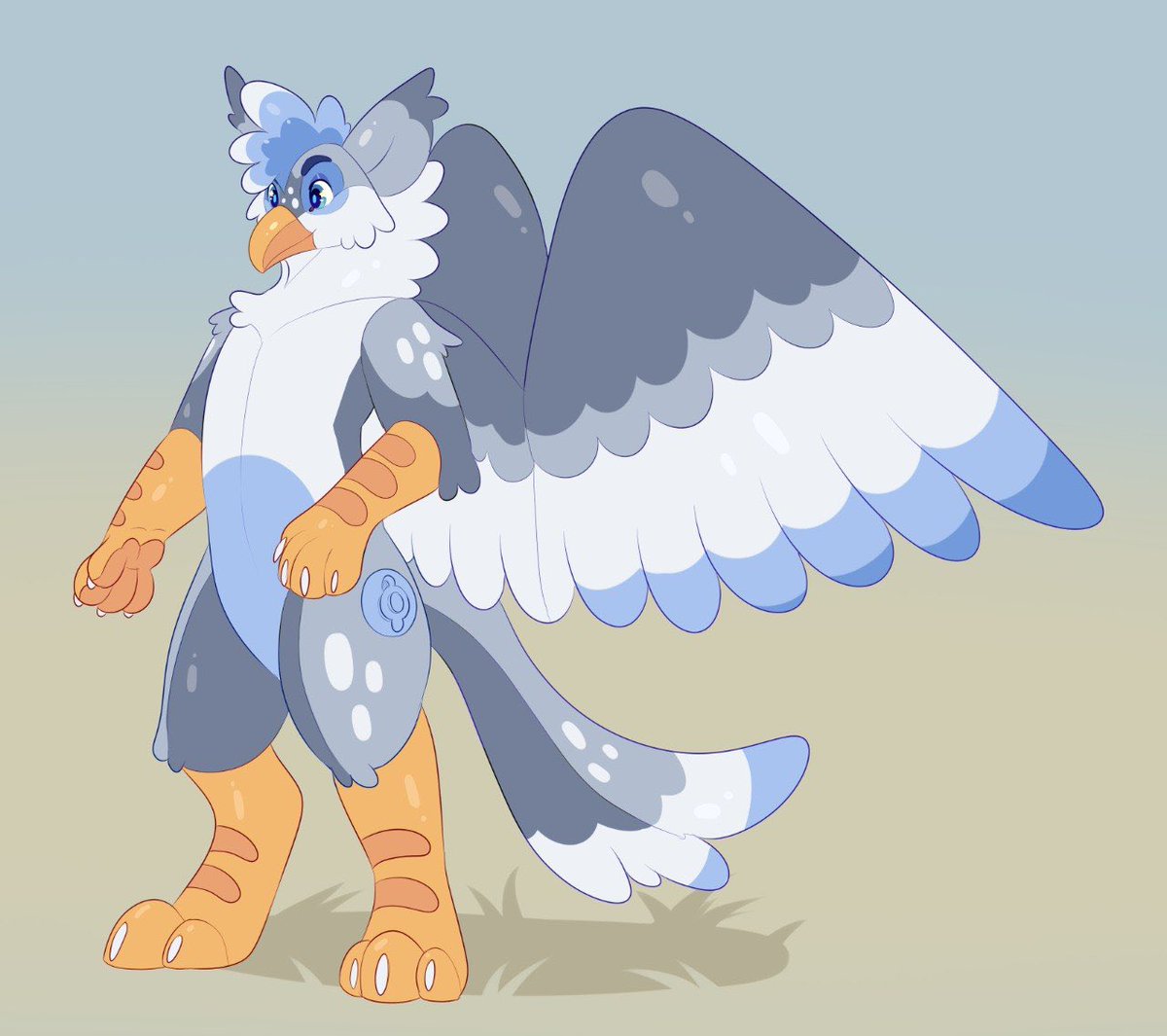 Slumberyote's tweet photo. Pool toy gryph design https://t.co/Cl2gU2YgYG