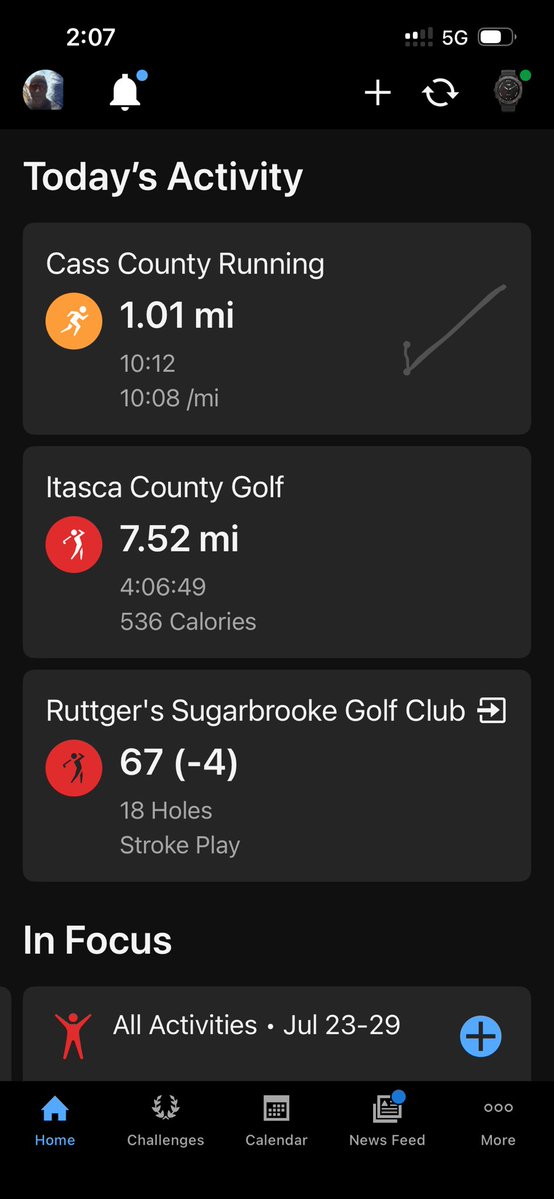 bigmattpaulsen's tweet photo. Hello Humpday??!! Early to rise for golf again! Sugar Lake golf course. Beautiful place great times! Now run streak day 3 straight years is complete! Time for a beer and some fishing! Good day all from The Pines Resort in Deer River Minnesota. #jkm #inspire #thisis61 #missbella https://t.co/Xb7SuDTc7I