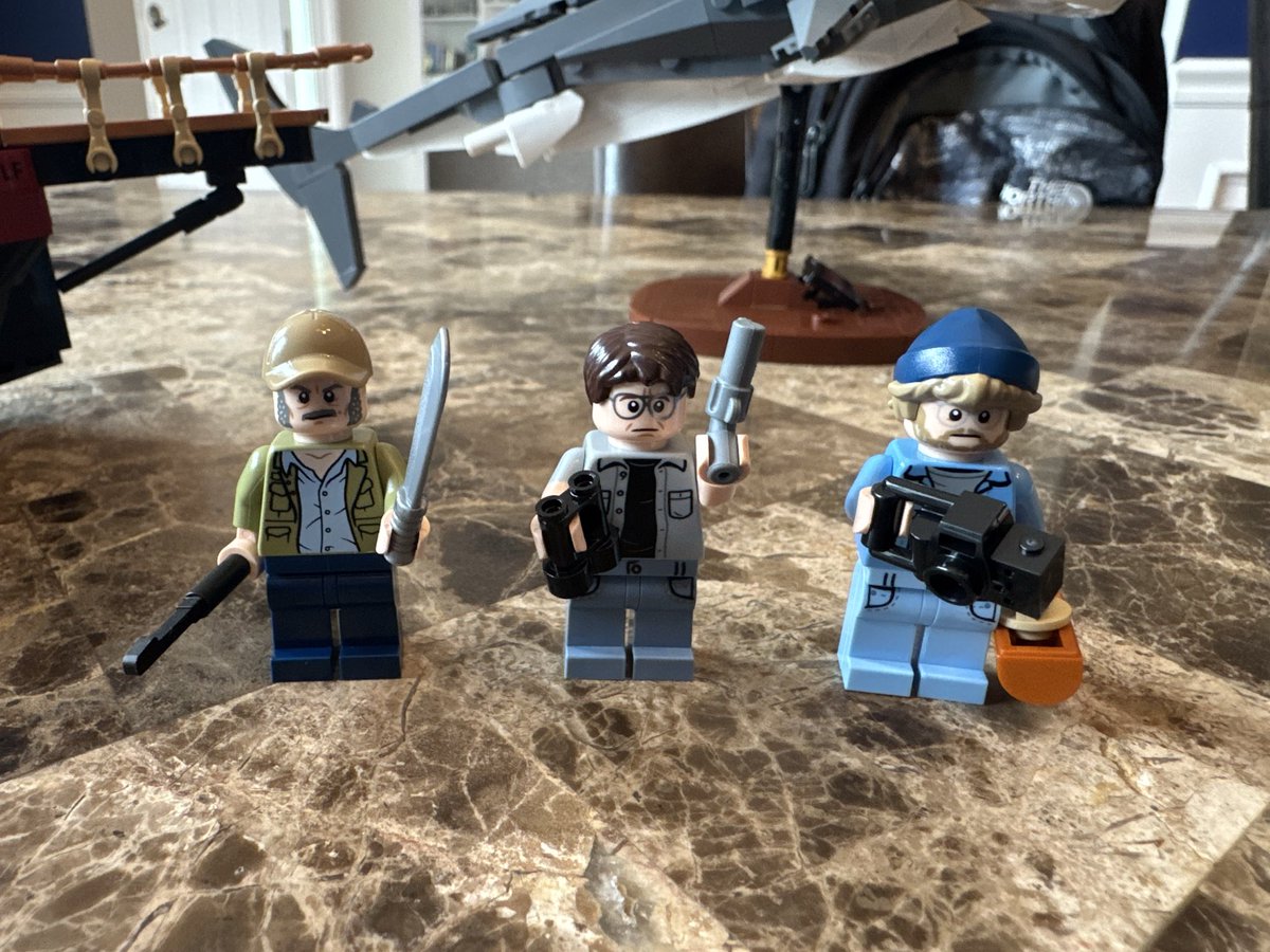 JeffDelRicci's tweet photo. @SharkWeek What a relaxing way to enjoy the best week of the year! #sharkweek #jawslego #lego https://t.co/cIlsgi8DRE
