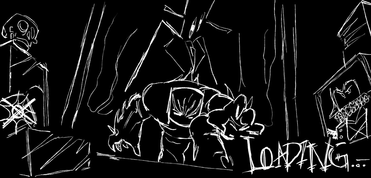 Prowl_Shine's tweet photo. My participation in: #ForsakenLoadingContest
(Try not to overload it with details and use a style quite similar to the original loading screens from #forsaken so as not to break its essence) 
@Forsaken_News
Roblox: ZeoliteEncore
Discord: prowl_shine https://t.co/E3BeeeqDkS