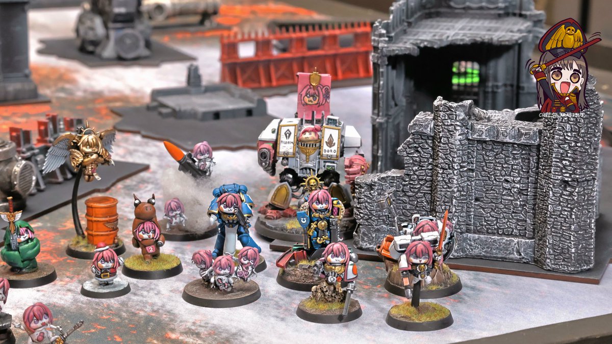 cheese_kra52363's tweet photo. Some shots of the ever growing Doro Grand Army!!!

#doro 
#doronation 
#warhammer40k
#warhammercommunity https://t.co/j4ddBav4JZ