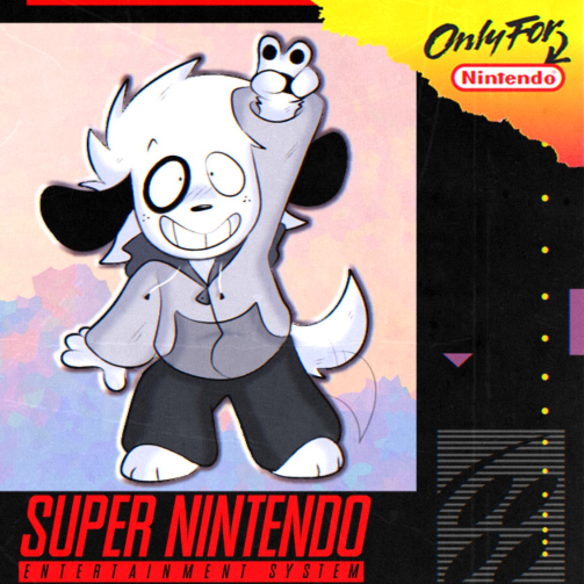 FunnyMan64_'s tweet photo. napper if he was some bizarre super nintendo platformer mascot that the west never cared about https://t.co/Y1ehrDAqK7