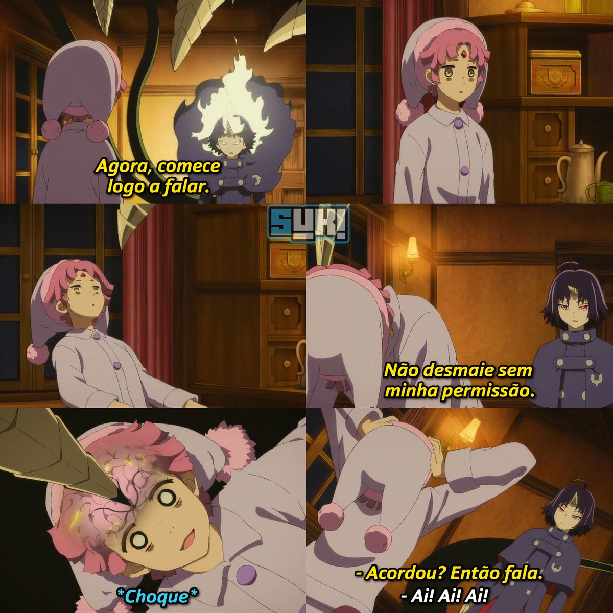 Sukianimes's tweet photo. Ele decide até quando deve desmaiar kkkkk

📺: Clevatess https://t.co/x7t8sNHAJU
