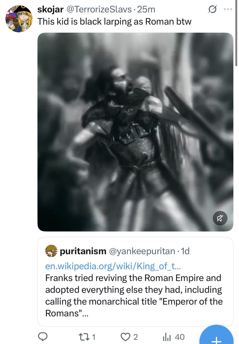 yankeepuritan's tweet photo. This fa99ot is lying behind a block btw.
I own him😭.

Btw if you want to play dirty I'm report fa99ing you. JUST WAIT. https://t.co/MV9YSguDBR
