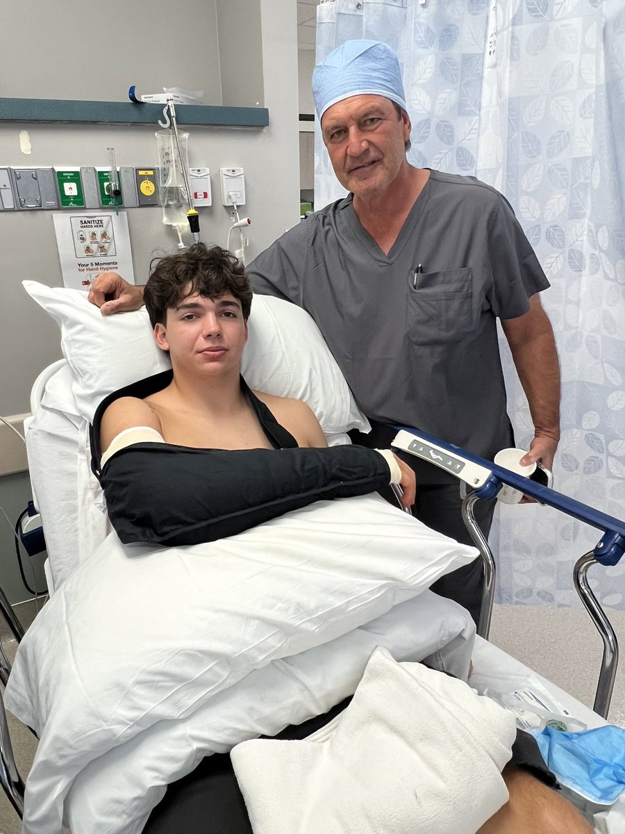 Zander_2027's tweet photo. Timing couldn’t be much worse but I’ll be back. Thank you @neal_elattrache and your team. Stronger. Bigger. Better. On to the next episode. Can’t keep me down. @PrepBaseballCA @LesLukach @hardy03bsbl @PFAbaseball @wowfactornation @jgoetzbaseball @GBGbaseballUSA  @ILBaseAcademy @JoeyCohenPG @BUncommitted @_JeremyBooth @ftrstarsseries @acbaseballgames @TommyRispoli @EliteSportsAdv