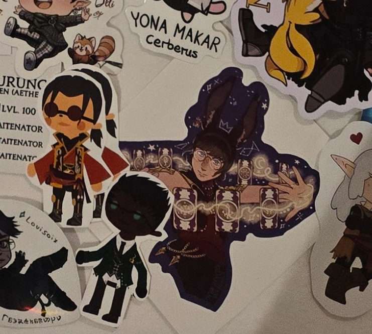 Quezeel's tweet photo. @10kFrogs I spy my guy hiding with so many other great stickers! Ty for trading with me🌟 https://t.co/KzL8yOSar4