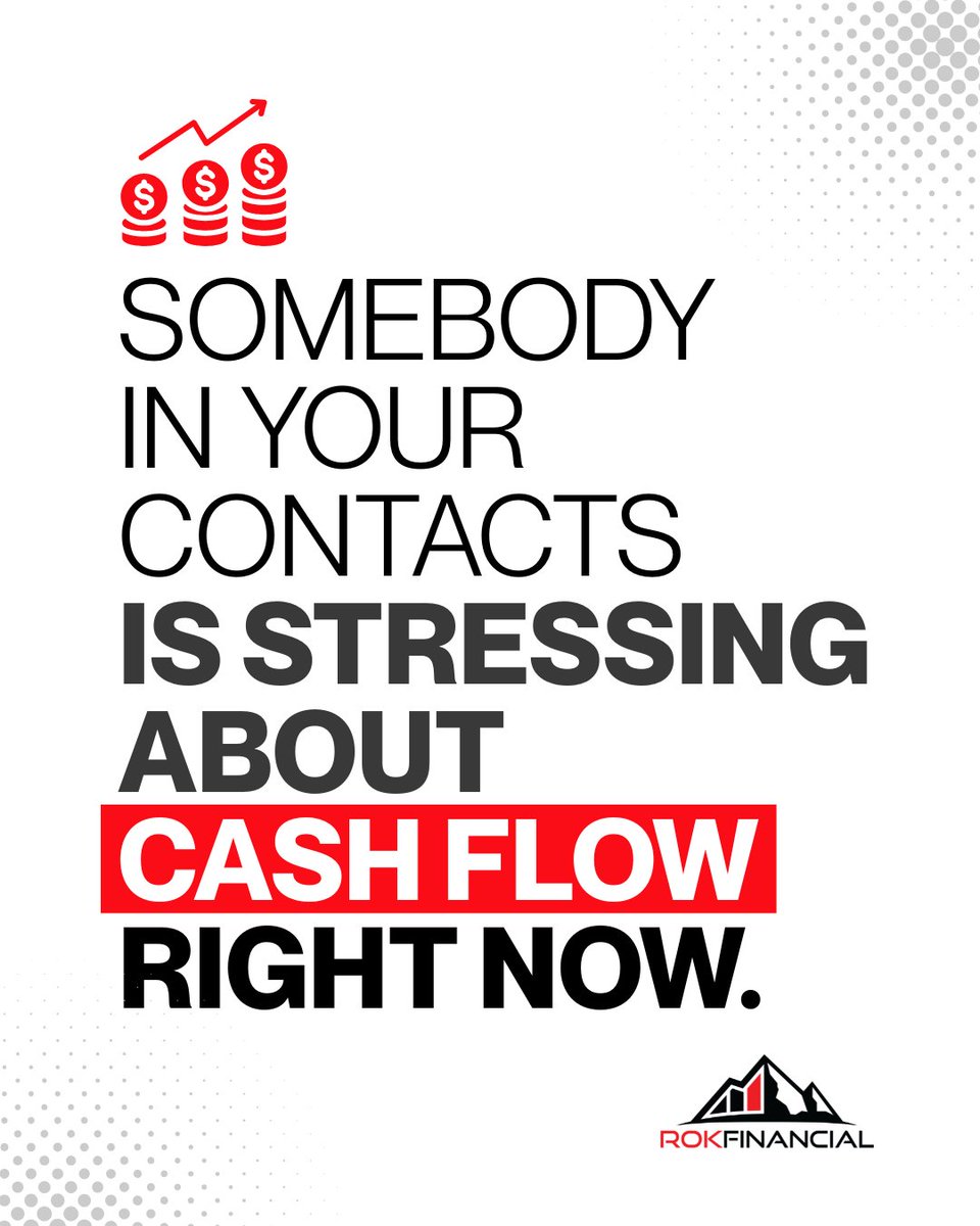 PetroLCN's tweet photo. 💬 Business Owners talk about Cash Flow ♻️
💰💰 more often than you might Think 💭

If someone in your network is discussing
Business Challenges that 
conversation could
be an opportunity
to help. 👥

Call Text or Email Jay
Jay.petronio@rokfinancial.biz
631 540 8648 https://t.co/HpUjgpqOlZ