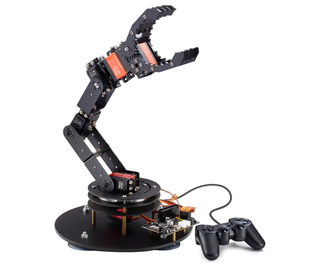 ebokify's tweet photo. 6-Axis Metal Robot Arm Kit with Joystick Control for Arduino Programming DIY Robotics Arm for STEM Learning, Educational Build & Play, Servo Motor Projects
πͺ Get Now: https://t.co/uz0v4pKNys
#RobotArm π€ | #Arduino π | #STEMEducation π | #DIYRobotics π οΈ | #ServoMotor βοΈ https://t.co/dfuybr2RnG