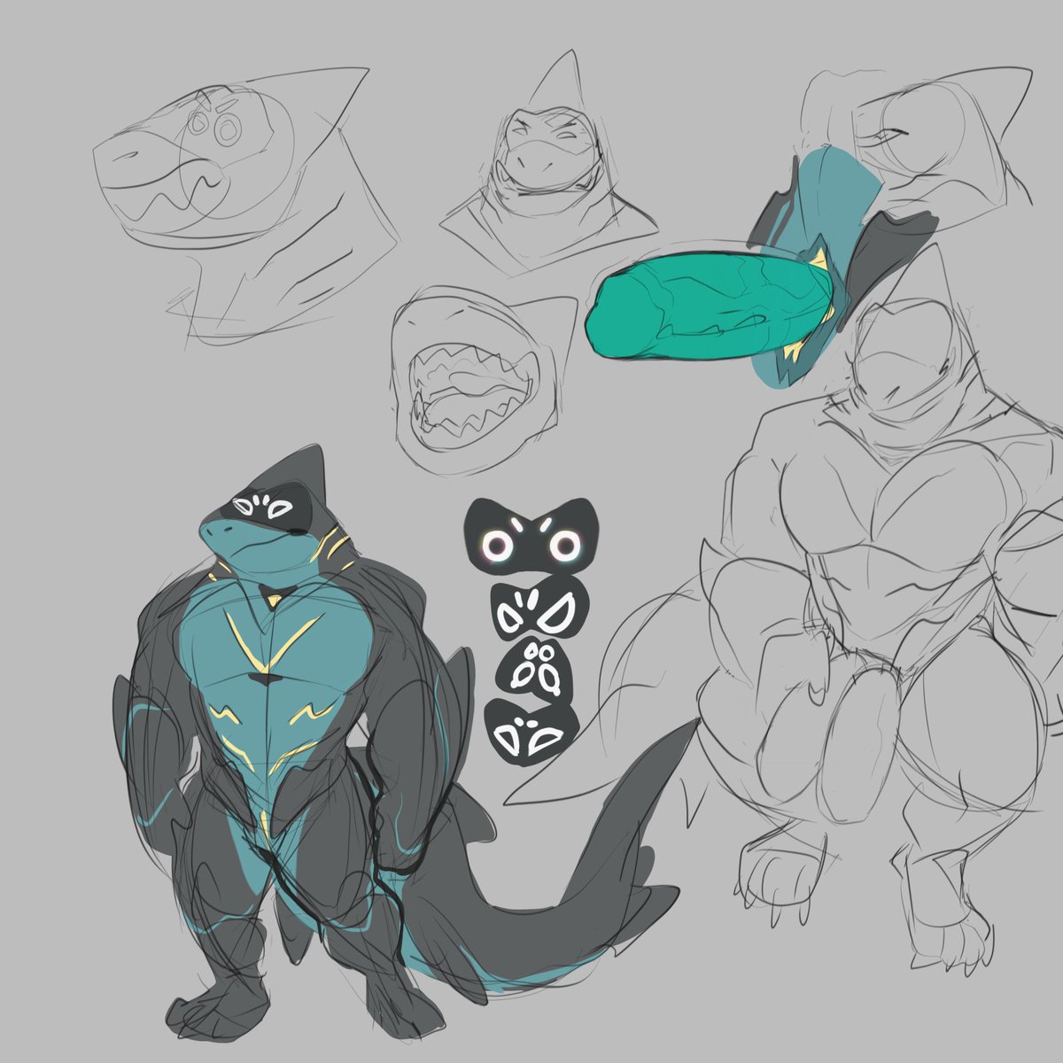 HiggsFig's tweet photo. Watta Wata (Shork guy~) https://t.co/xiDyGxT1Bm