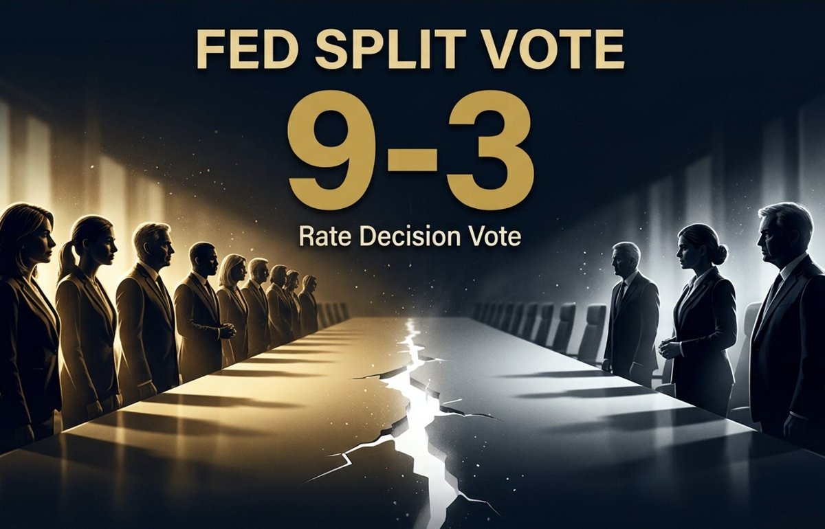 bitforgenews's tweet photo. 9-3. That's how divided the Fed's rate vote just was — the most split decision in years. Bitcoin climbed to $64,400 anyway, Cardano's up 6%, and Morgan Stanley just launched staking ETPs for ETH and SOL. Full breakdown out now on TikTok — link in bio 🎥 #Bitcoin #Crypto https://t.co/1dMjSRpAco