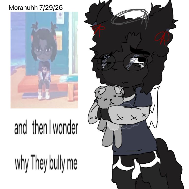 moranuhh's tweet photo. yes I gave it a Koala plush On tomodachi life Dint bully me😢😢
#mewgenics #morana https://t.co/QRexho5u49