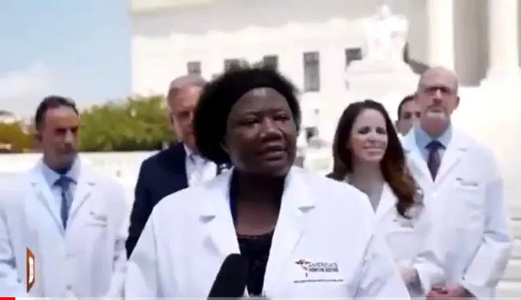 KCPayTreeIt's tweet photo. This photo hits pretty hard in light of what has been revealed in the Anthony Fraudci diary. Remember when Nigerian-American doctor Dr. Stella Immanuel spoke at a July 2020 press conference outside the U.S. Supreme Court in D.C. about the effectiveness of hydroxychloroquine, zinc, and azithromycin—and the “experts” silenced her for it?

What the medical boards did to people like her is unforgivable.