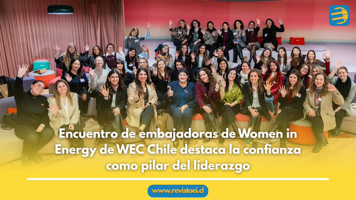 r_electricidad's tweet photo. Las expositoras coincidieron en que es fundamental tener ambición, prepararse para las oportunidades y no esperar a sentirse “perfectamente listas” para asumir nuevos desafíos.

➡️ https://t.co/ccS1kABx6j

#WecChile #WomenInEnergy #Energía #Electricidad #Chile https://t.co/nA9ffqybOw