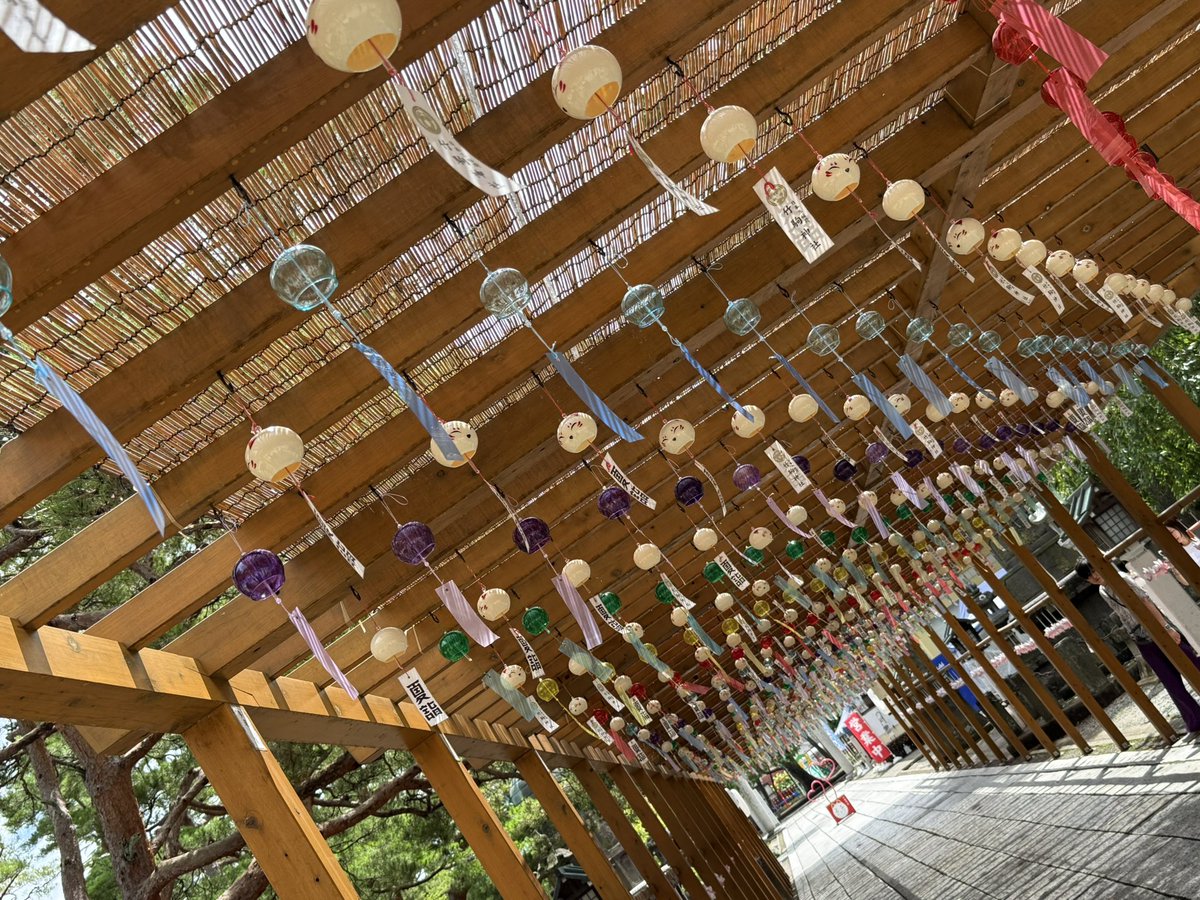 doubt_neko's tweet photo. 2026.07.29
竹駒神社に行ってきたよー🚗³₃
刀剣乱舞コラ��、道中雲行きが怪しかったけど、雨も降らずに参拝出来て良かった🥰
とても綺麗な場所でした✨️
#竹駒神社 #刀剣乱舞 https://t.co/zQggwwVImF
