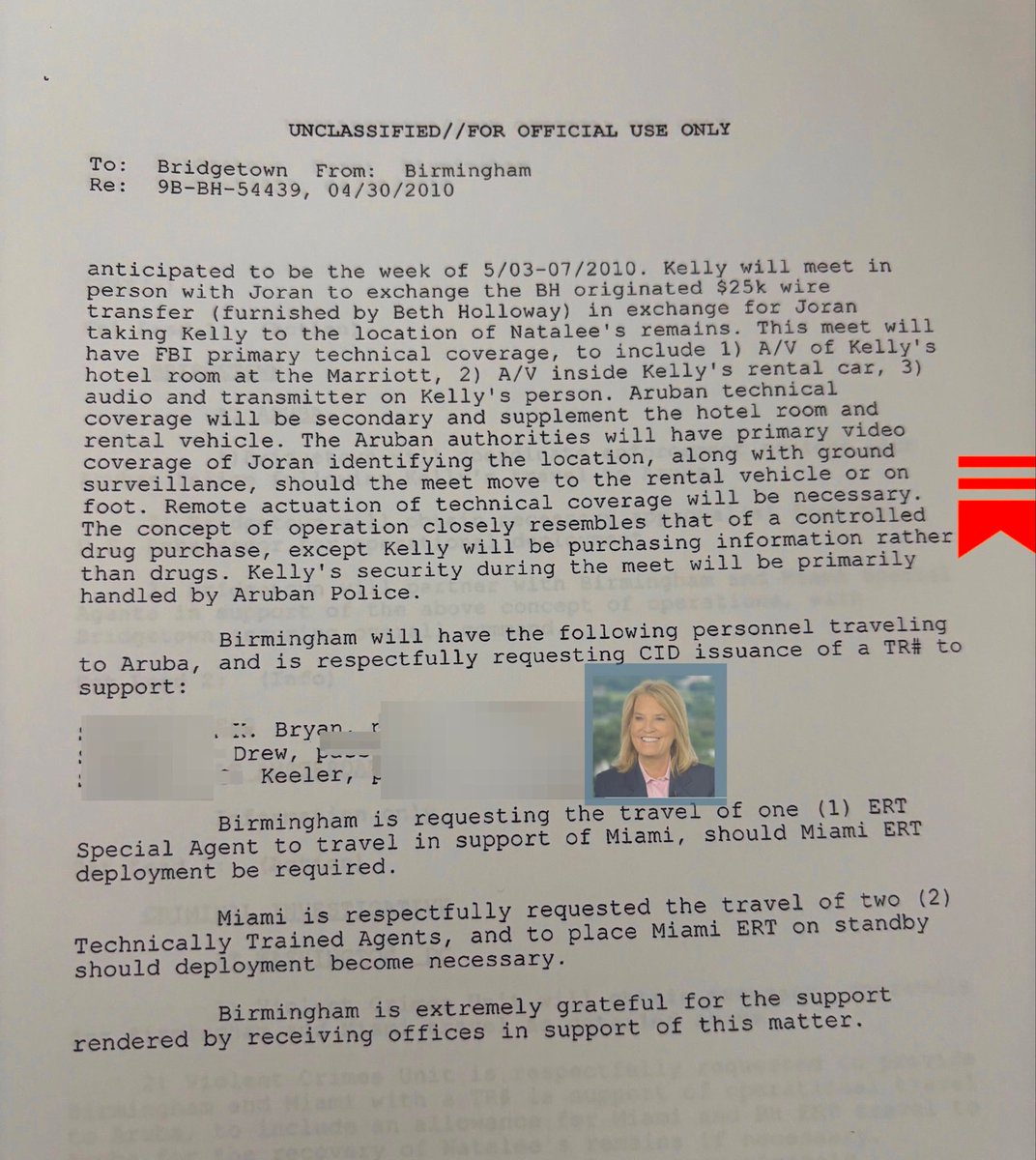pepesgrandma's tweet photo. Huge Sixteen Year FBI Coverup Exposed! The Unbelievable, True Story Of How In 2010 The Birmingham FBI “GAVE” Jordan Van Der Sloot, The Murderer Of Natalee Holloway, $25,000 To Kill Again...

In February 2026, Attorney General Pam Bondi gave Greta Susteren a thumb drive along with all of the FOIA documents, of the biggest FBI incompetence to date. You all remember the Natalee Holloway murder in Aruba, right? There’s a hugely unknown story here.

Essentially the FBI allowed Natalee Holloways CONFESSED murderer to flee with $25,000! Which enabled him to murder yet again in Peru! 

“In May 2010, the FBI botched a textbook sting operation, caught in full on videotape, and allowed Joran to escape from Aruba after he had extorted $25,000 from Natalee’s mother. He made his way to Lima, Peru, where he brutally murdered another young woman, Stephany Flores, on the five-year anniversary of Natalee’s death.”

“On June 2, 2010, Rob Haley, the Deputy Head of the Birmingham FBI office, wrote to the FBI’s Criminal Investigative Division in Washington, DC with an urgent question. His field agents, who had allowed Joran to escape with the cash and to kill again, were asking whether they needed to lawyer up. “[T]oday have my line agents concerned they need to ‘cover their six’ asking if they need to call the Agents Association lawyer for counsel and advise.” Would these agents be threatened “with administrative sanctions” for their actions, he asked.”

There’s tons of documents and a massive story at the link. 👇🏻 

https://t.co/tuHl8SbkGw