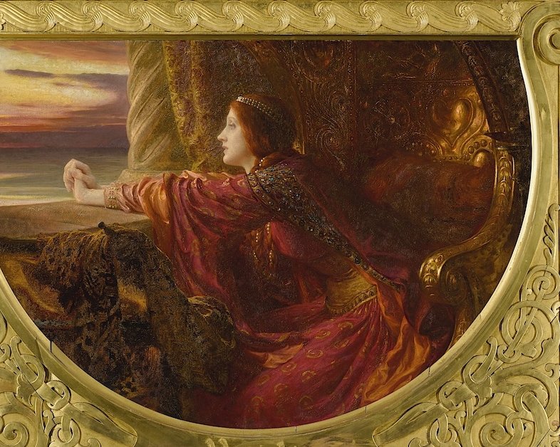 VictorianWeb's tweet photo. Do take a look at our What's New for the month!! https://t.co/lvli4FjhVz One new project has been a revamp of our section on #PreRaphaelite Sir Frank Dicksee. Here's his gorgeously-framed Iseult scanning the sea anxiously as Tristram lies dying.... https://t.co/XX2ruKP6aL https://t.co/eNSEC1NkvQ