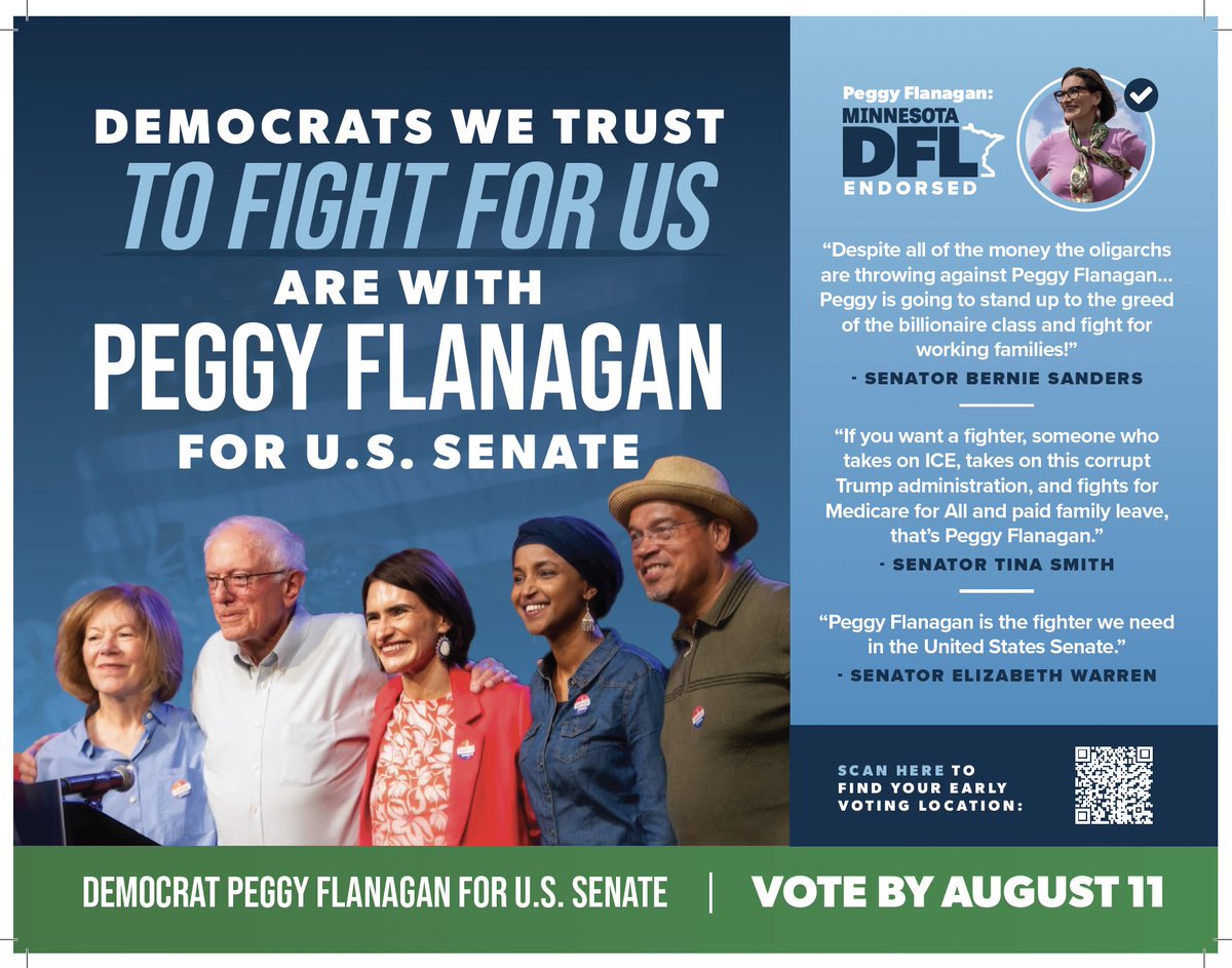 KevinHolst_'s tweet photo. Soon to hit the mailboxes of likely Democratic primary voters in the Duluth, Rochester, and Mankato DMAs! https://t.co/4x2Kmqy7ZW