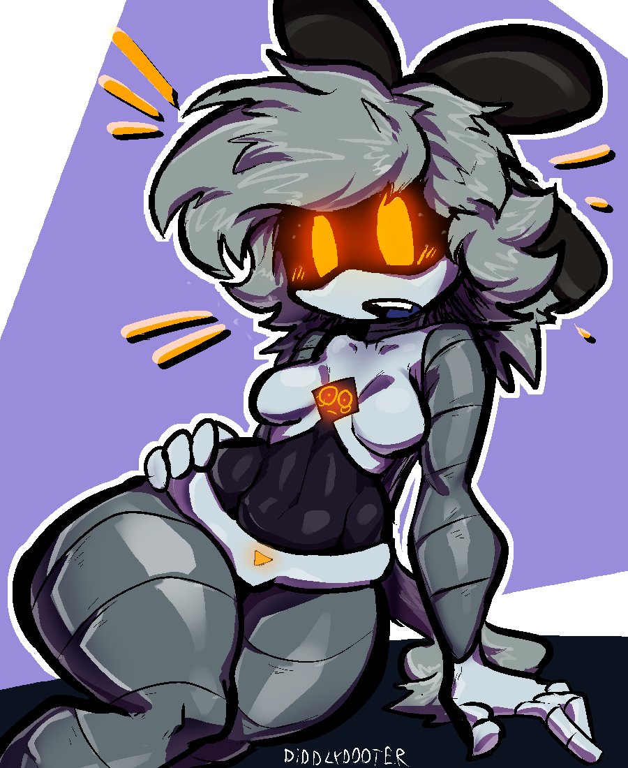 DiddlyDooter's tweet photo. Cyn.

Trying out a more detailed rendering style ig
#murderdrones https://t.co/izFzos7bDb