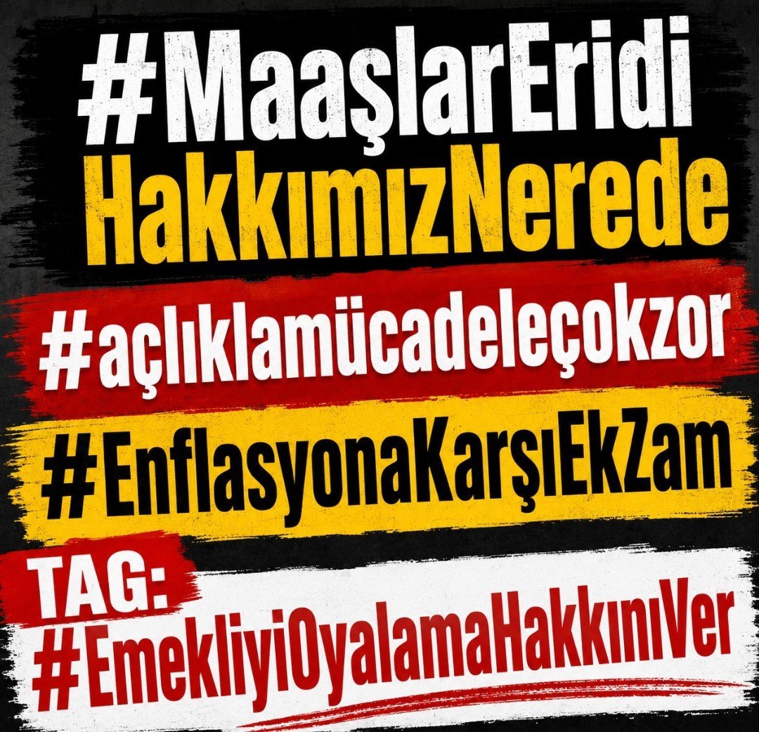 Beytullah_Citak's tweet photo. EMEKLİ'yi Bu Kadar Oyalamaya Hakkınız Yok...!

EMEKLİ'den AKP 'ye Oy Falan Da Yok...!

#EmekliyiOyalamaHakkınıVer https://t.co/fBBpFrAOzi