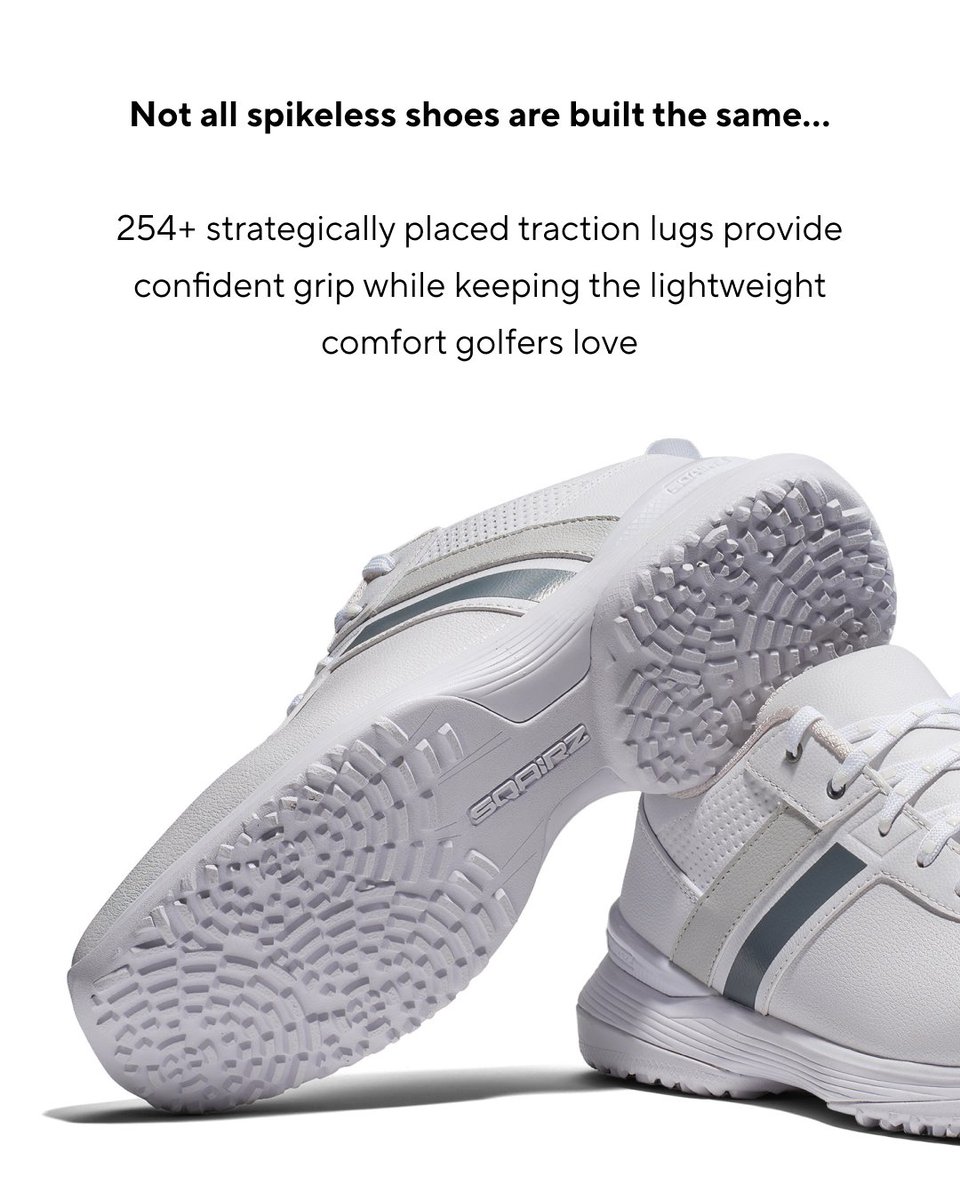 sqairz's tweet photo. Still choosing between style and performance? You don't have to anymore.

Meet the ProS2™ Spikeless.
→ https://t.co/IjwF4FTOiK https://t.co/JytHjKIYSy