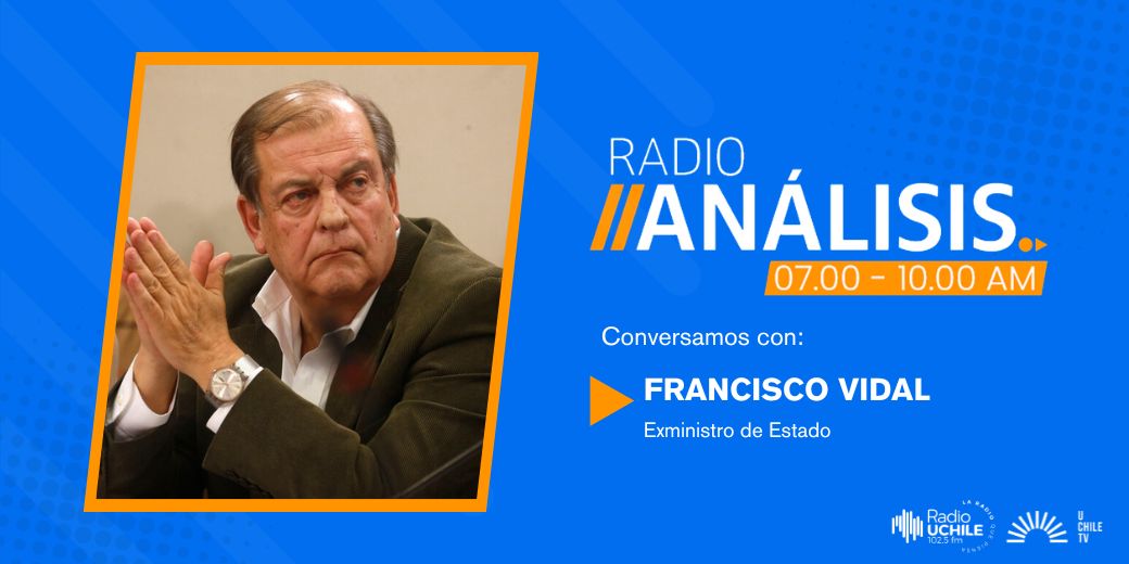 uchileradio's tweet photo. MAÑANA en #RadioAnálisis: El exministro de Estado Francisco Vidal (@PPD_Chile) aborda el manejo comunicacional del Gobierno, el desempeño de sus vocerías y los desafíos que enfrenta el Ejecutivo para conducir la agenda pública. En ese contexto, analiza las críticas de la exministra Camila Vallejo y las tensiones políticas que volvieron a instalarse tras los dichos de Mara Sedini sobre La Moneda.

📻102.5 FM
💻https://t.co/QaM6fOtXF7
📡https://t.co/ezkoFODEN0