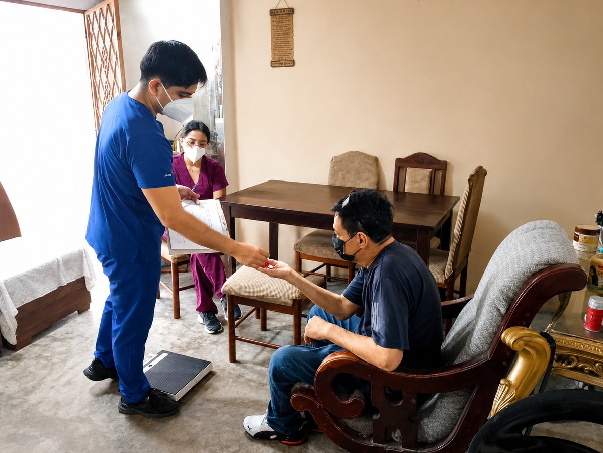 Salud_Guayas's tweet photo. 🏠💙 El equipo de @Salud_Ec realiza visitas domiciliarias a pacientes prioritarios de la parroquia #FebresCordero brindando atención integral, seguimiento oportuno y educación para fortalecer su bienestar y mejorar su calidad de vida, acercando los servicios de salud. https://t.co/hUWWsGMSOD