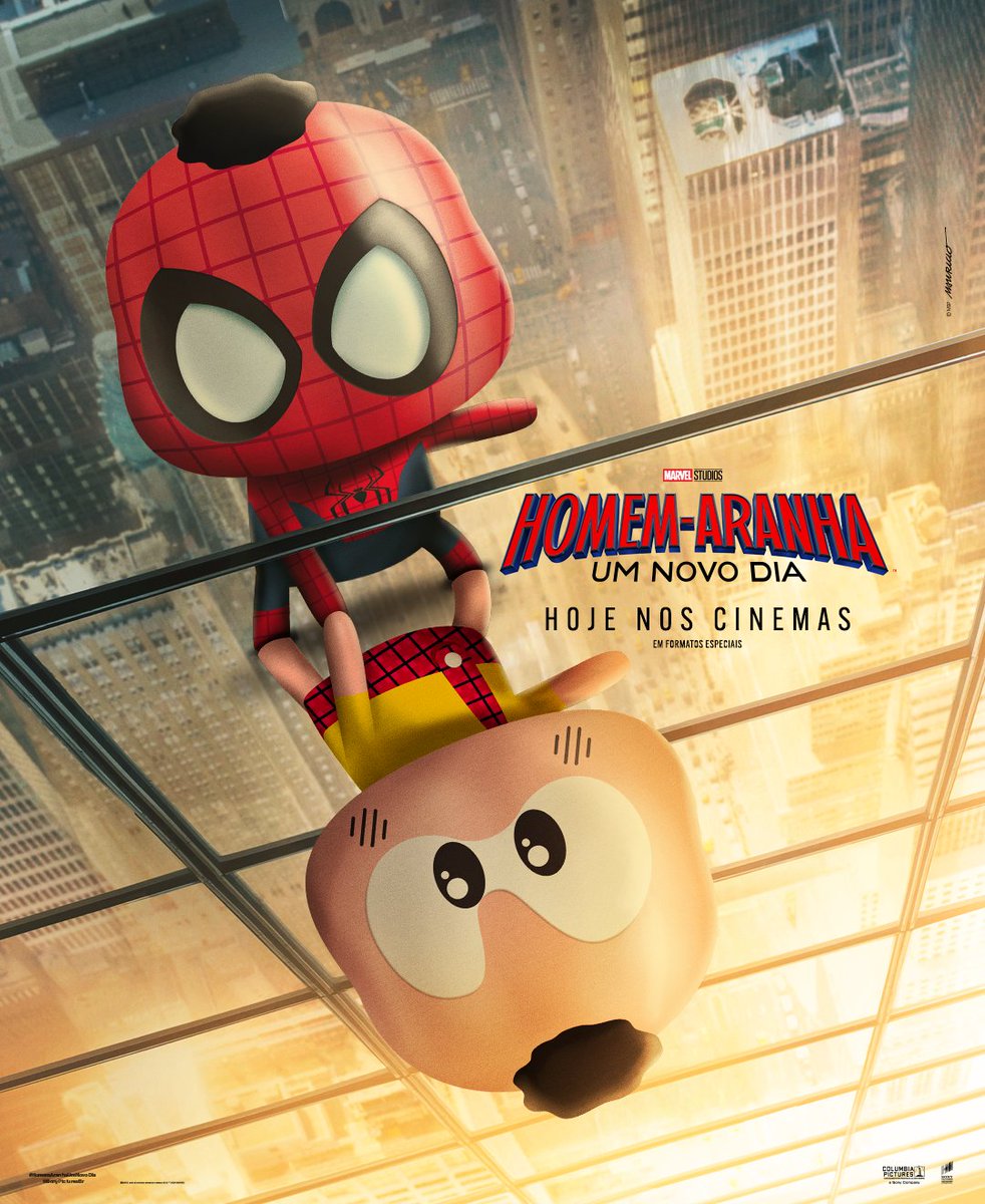TurmadaMonica's tweet photo. Eu te perdoo, Homem-Aranha, por deixar teia na minha janela. 🫶 🕸️ #HomemAranhaUmNovoDia https://t.co/xmkkSI4CU0