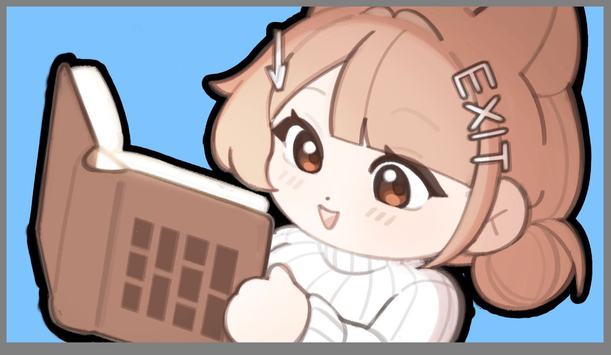 haiveun's tweet photo. the chibi art we made on stream! #paintvu https://t.co/UsuiBv8NdE
