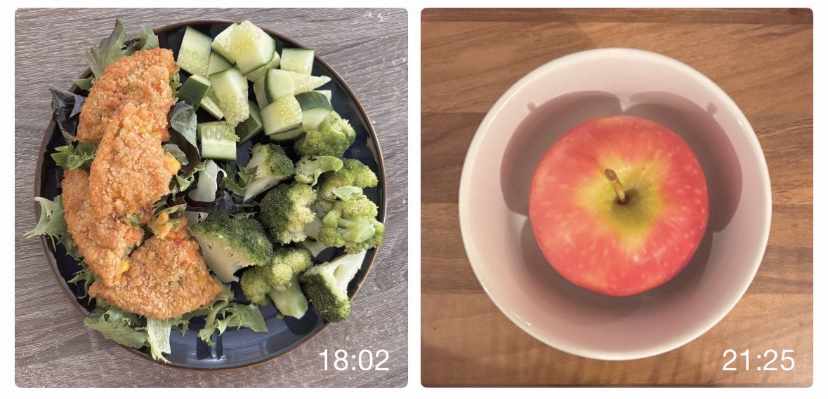 ro3si3's tweet photo. 29.07.26 𝜗𝜚. ݁₊ 
•~400ish cals 𖦹 
•8.7k steps .✦ ݁˖ 314 cals burned
net: ~86cals  ݁ ˖Ი𐑼⋆

「#wiat #wieiad #edtwt #edrtwt #shedrtwt #ricecaketwt 」 https://t.co/nsycaAtTZZ