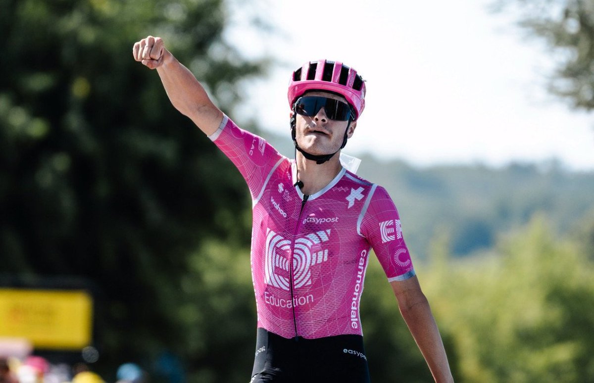 Cyclingpredpt's tweet photo. Tour de l'Ain🇨🇵 Stage 3
⭐️⭐️⭐️⭐️⭐️Markel Beloki
⭐️⭐️⭐️⭐️Bravo, Meehan
⭐️⭐️⭐️Mariault, Arsac, Poels
⭐️⭐️ACepeda, Cisneros, Conci, Bouchard
⭐️Buck-Jones, Eiking, Ghebreigzabhier, Moniquet, CHamilton

The third and final stage of the Tour de l’Ain is the queen stage and the toughest of the race. While none of the climbs are exceptionally steep on their own, the sheer amount of climbing makes this a brutally demanding day. The riders will tackle seven categorized climbs, plus some uncategorized ascents, meaning fatigue will play a huge role.

The key climb of the day is the Col de Menthières, 9.8 km at 6.2%. After the summit, the riders face a descent before entering a relentlessly rolling finale. First comes a 2.3 km climb at 6%, followed by a series of short uncategorized climbs before the race finishes on a gradual uphill drag.

My pick for the stage is Markel Beloki. He was already my pre-race favorite for the general classification, and after his impressive Stage 2 victory, he has only strengthened that status. Beloki launched his winning move well before the finish, attacking on the flatter section after the main climb, and nobody could bring him back.

Considering both the accumulated climbing and the strength he showed yesterday, Beloki looks like the strongest rider in the race. He has everything needed to win again and secure the overall title. One of his biggest advantages is his ability to time-trial and maintain high speed on flatter terrain. If he gets even a small gap after the final climbs, it will be extremely difficult for riders like Jamie Meehan and Henrique Bravo to bring him back. They are lighter climbers, but on rolling roads and flat sections Beloki has a clear advantage, as he already demonstrated in Stage 2. Plus it is also possible for Beloki to drop them on the mountains although i am not fully convinced if he will drop Henrique Bravo.

#TourdelAin