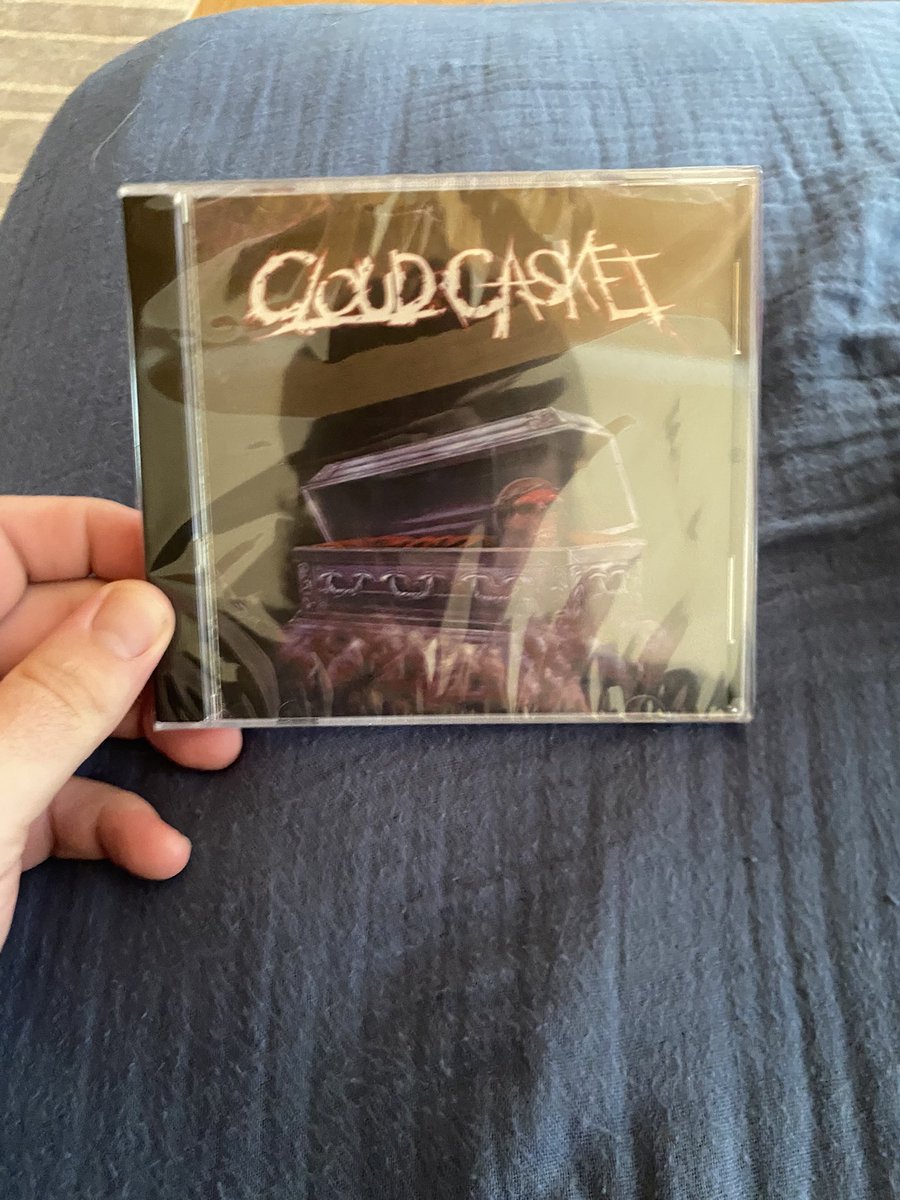 CloudCasket's tweet photo. The CDs have arrived and will be shipped soon! Thank you to everyone who has been patient and don’t worry, our next merch drop will be handled a lot better lol https://t.co/E38e0CWxAP