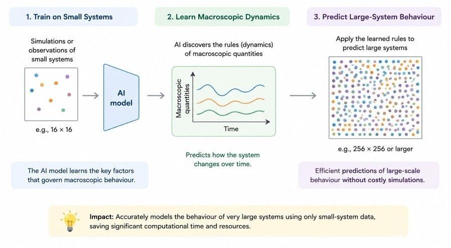 Ronald_vanLoon's tweet photo. #AI extracts hidden material rules from microscopic #Data to predict large-scale behavior
by @NUSingapore

Learn more: https://t.co/BvAT1qBJkI

#ArtificialIntelligence #MachineLearning #Innovation #Technology #EmergingTech https://t.co/5tGCxROXI0