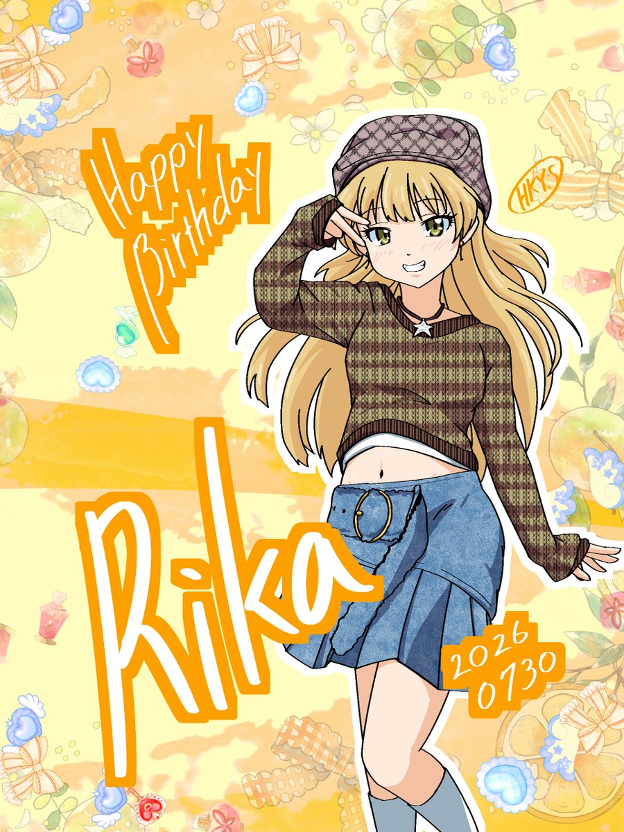HKY_alicemam's tweet photo. おめがさきりかちゃん

#城ヶ崎莉嘉生誕祭2026
#城ヶ崎莉嘉誕生祭2026 https://t.co/rAtnj3IUmA